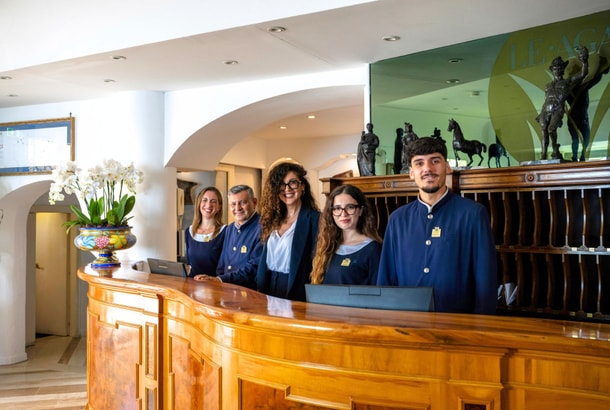 Hotel Le Agavi Positano   Front Office Team